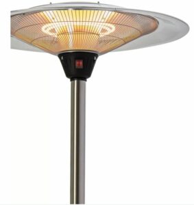 Parasol chauffant electrique